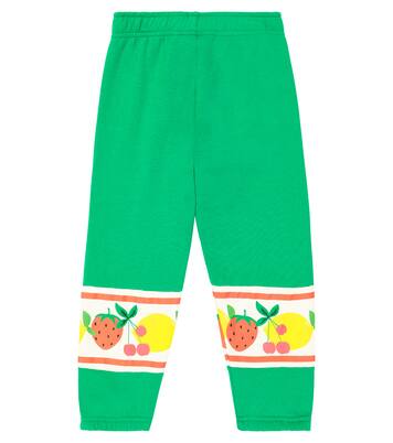 Fruits Panel cotton sweatpants | Mini Rodini