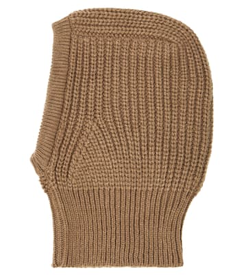Baby Milou ribbed-knit ski mask | 1 + in the Family