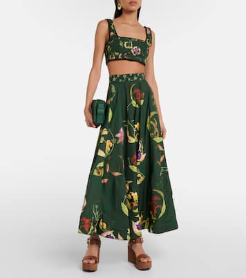 Sandales compensées en cuir | Gianvito Rossi