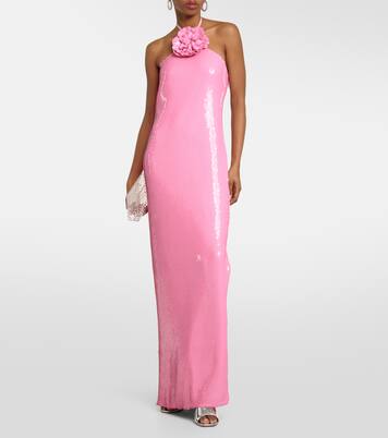 Robe mit Pailletten | Rodarte