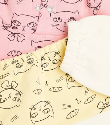 Cathlethes cotton jersey hoodie | Mini Rodini