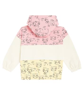Cathlethes cotton jersey hoodie | Mini Rodini