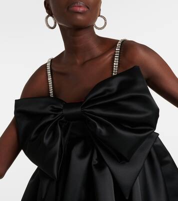 Robe en satin à ornements | Nina Ricci