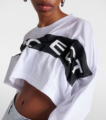 Cropped-Top aus Baumwoll-Jersey | Y/Project