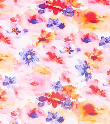 Ruffled floral swimsuit | Il Gufo