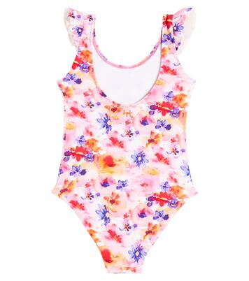 Ruffled floral swimsuit | Il Gufo