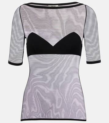 Top aus Mesh | Nensi Dojaka