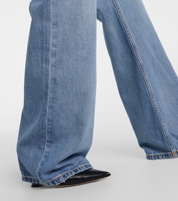 Jeans anchos Loose Boot de tiro medio | Re/Done