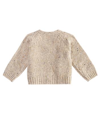 Baby wool-blend cardigan | Bonpoint