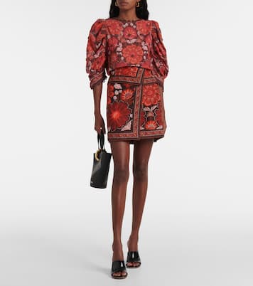 Top Gigi Tapestry aus Baumwolle | Farm Rio