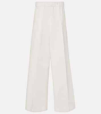 Pantalon ample à taille haute en coton | Dries Van Noten