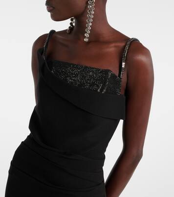 Verziertes Minikleid aus Crêpe | Roland Mouret