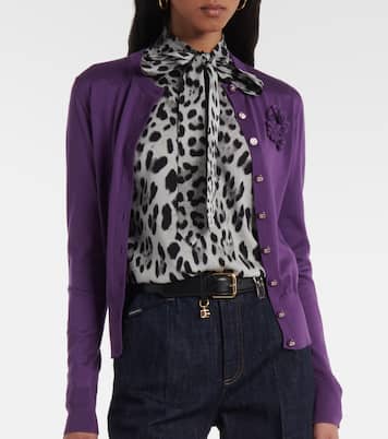 Silk cardigan | Dolce&Gabbana
