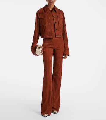 Escarpins slingback Belle 75 en cuir embossé | Paris Texas