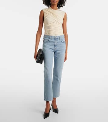 Jean droit Valen à taille mi-haute | Agolde