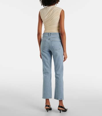 Jean droit Valen à taille mi-haute | Agolde