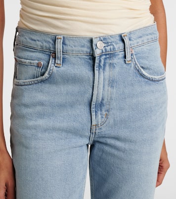 Jean droit Valen à taille mi-haute | Agolde