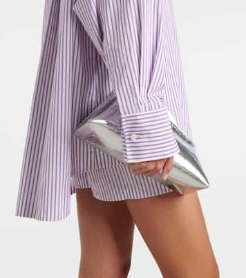 Diana asymmetric striped cotton shirt | The Attico