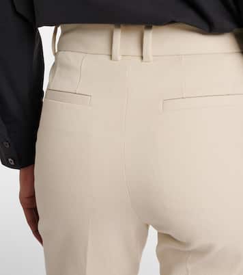 Schmale Cropped-Hose Coleman aus Gabardine | Joseph