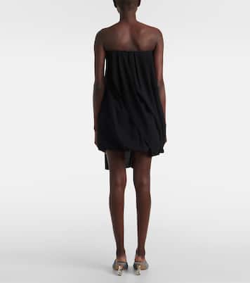 Robe bustier en laine mélangée | JW Anderson