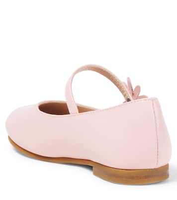 Leather ballet flats | Il Gufo
