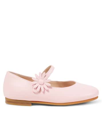 Leather ballet flats | Il Gufo