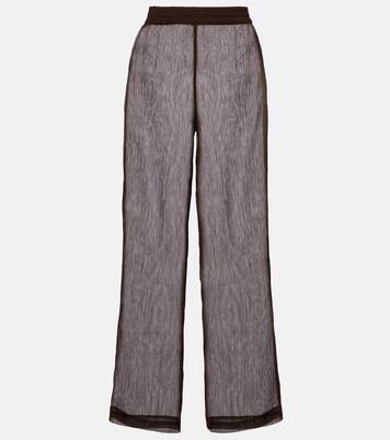 Pantalon droit Mika à taille haute | Jade Swim