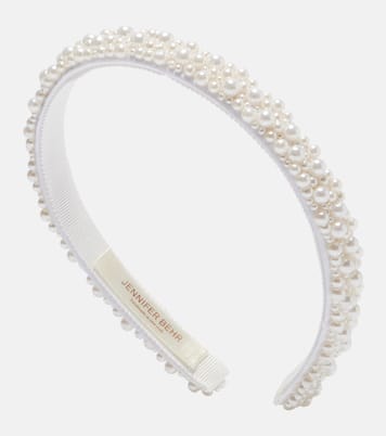 Bria embellished grosgrain headband | Jennifer Behr
