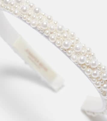Bria embellished grosgrain headband | Jennifer Behr