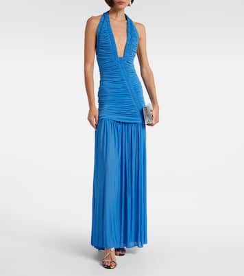 Bedruckte Sandalen Rosa Z 80 aus Satin | Christian Louboutin