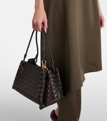 Parachute Medium Intrecciato leather tote bag | Bottega Veneta