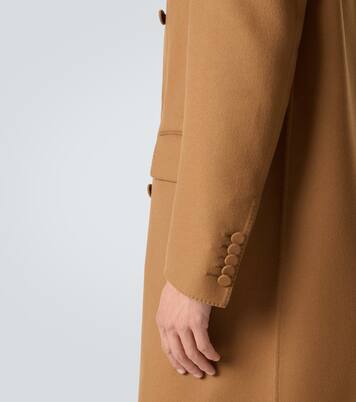 Double-breasted wool and cashmere coat | Tom Ford