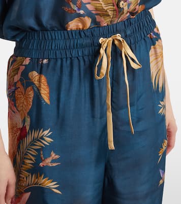 Ascension floral silk wide-leg pants | Zimmermann