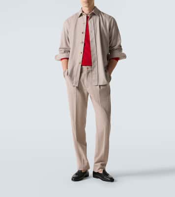 Virgin wool shirt | Rubinacci