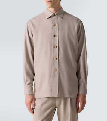 Virgin wool shirt | Rubinacci