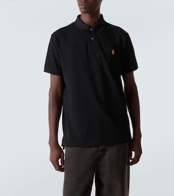 Cotton Piqué Polo Shirt | Polo Ralph Lauren