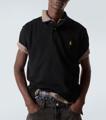 Cotton Piqué Polo Shirt | Polo Ralph Lauren