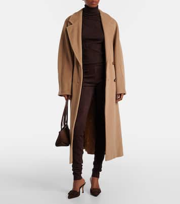 Leggings Carolyn aus Veloursleder | Stouls