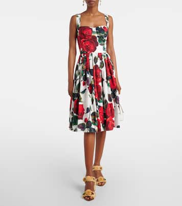 Embellished raffia-effect sandals  | Dolce&Gabbana