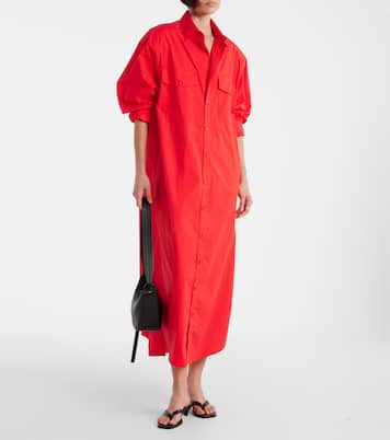 Robe chemise Calren en coton | The Frankie Shop