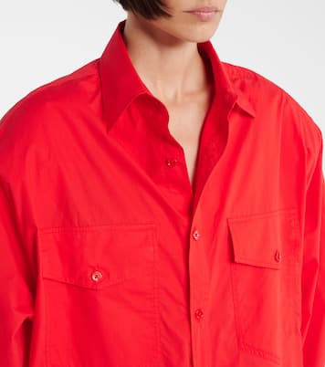 Robe chemise Calren en coton | The Frankie Shop