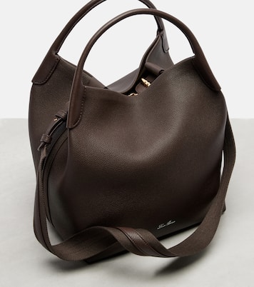 Bale Large leather bucket bag | Loro Piana