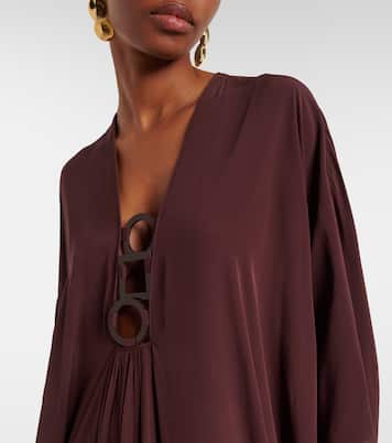Draped kaftan | Adriana Degreas