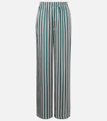 Weite Hose Ladino aus Seiden-Twill | Max Mara