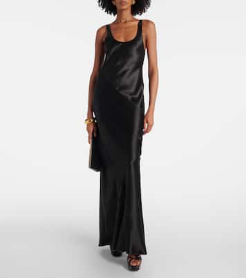 Debbie 85 patent leather platform sandals | Saint Laurent