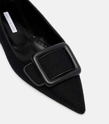 Maysale buckled ballet flats | Manolo Blahnik