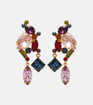 Ohrringe Ambra mit Kristallen | Jennifer Behr