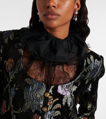 Ohrringe Ambra mit Kristallen | Jennifer Behr