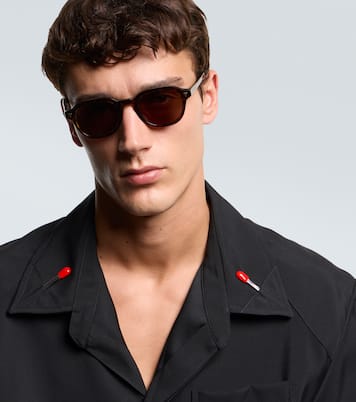 Lunettes de soleil Triangle Stud rondes | Bottega Veneta