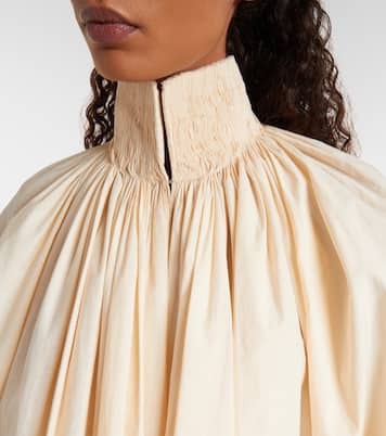 Durer cotton-blend blouse | Khaite